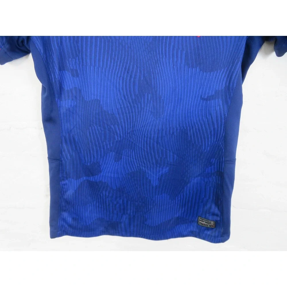 United States Soccer Shirt Womens Medium Blue Nike Dri Fit USA Jersey USWNT - Picture 3 of 8